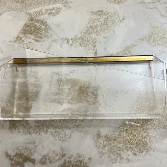 Russell + Hazel Acrylic Wall Valet, Accessory Cup - Picture 9 of 12